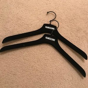 Moschino X H&M Velvet Hangers X2